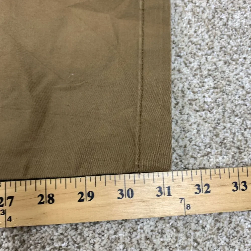 H&M Skinny Fit Pants Men's 32x31 Brown Stretch Casual Chino - Picture 8 of 9